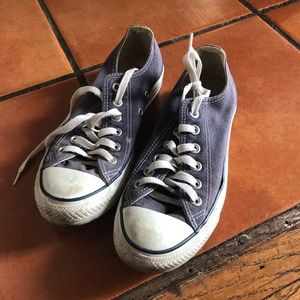 Blue converse